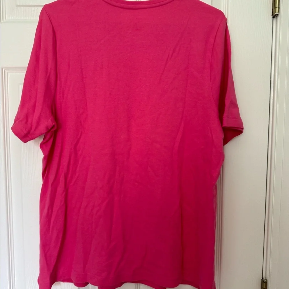 Christopher & Banks t shirt 1x pink 1-137 - Picture 3 of 3